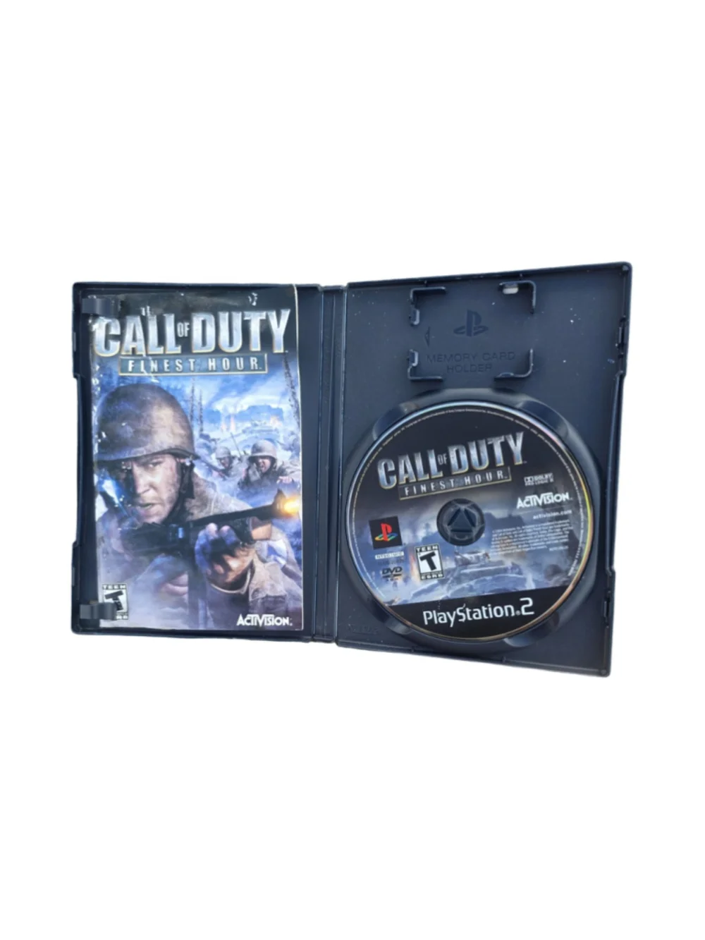 Activision Call of Duty Finest Hour Video Game for PlayStation 2